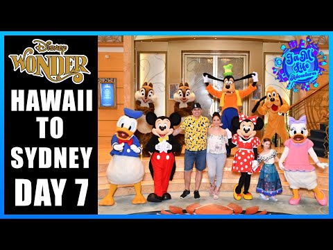 Thumbnail for Disney Wonder Hawaii to Sydney Day 7: Magical Meet and Greet and Encanto Experience 😃👍🏼🏰🇦🇺🌺🛳⚓️