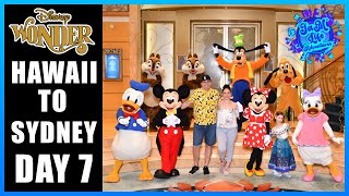 Disney Wonder Hawaii to Sydney Day 7: Magical Meet and Greet and Encanto Experience 😃👍🏼🏰🇦🇺🌺🛳⚓️