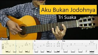 Download lagu Aku Bukan Jodohnya - Tri Suaka - Fingerstyle Guitar Tutorial   TAB & Lyrics mp3