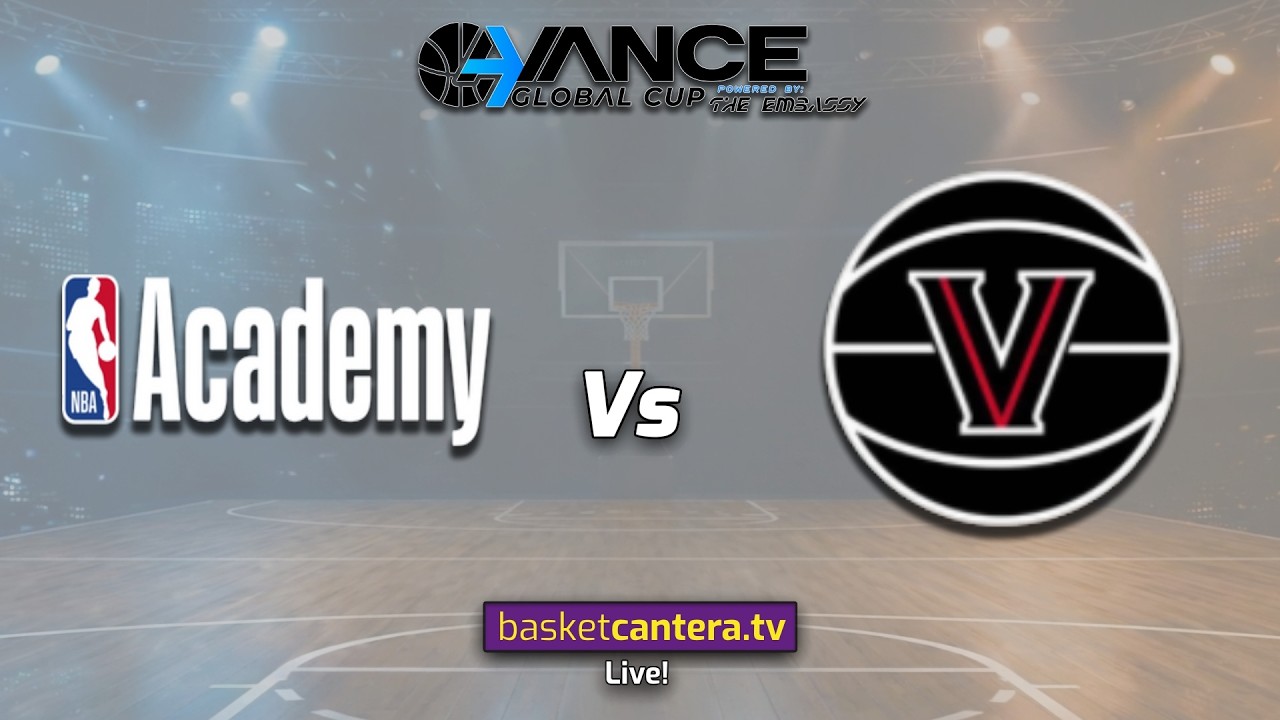 NBA ACADEMY AFRICA vs VERITAS ACADEMY (EEUU).-  AVANCE Global Cup Tournament 2026 (3/4 puesto)