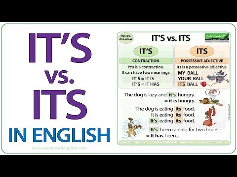 It's vs. Its - What is the difference? | Learn English Grammar Lesson | Common Mistakes in English