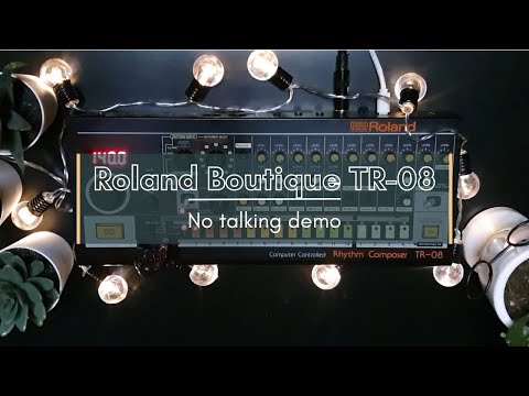 Roland Boutique TR-08 - No talking demo