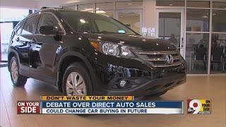 Debate over direct auto sales