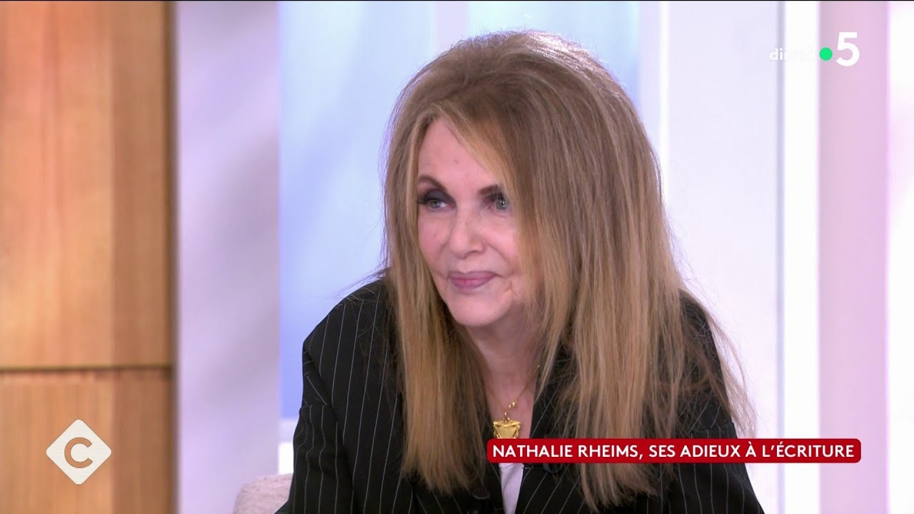 Nathalie Rheims, ses adieux à l’écriture - C à Vous - 06/09/2024