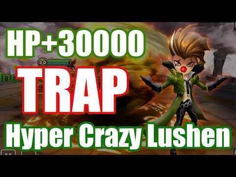 It's crazy, HP+30000 Hyper Tanky Lushen Debut🤣🤣🤣【Summoners War RTA】