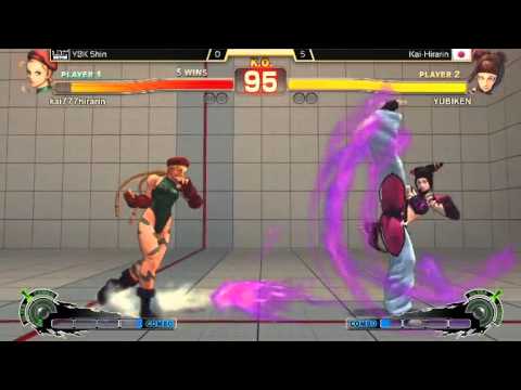 - YUBIKEN - YBK Shin (Juri) vs Kai Hirarin (Cammy) FT7 081315