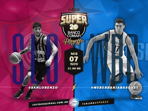 #Super20BancoComafi | 07.11.2018 San Lorenzo vs. Bahía Basket
