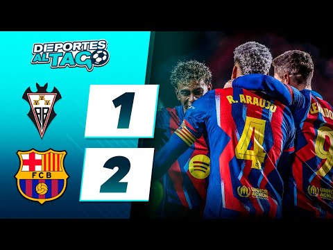 ✅ El BARCELONA ganó 2-1 ante el ALBACETE y es SEMIFINALISTA de la COPA DEL REY