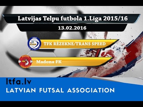 TFK RĒZEKNE/TRANS SPEED - Madona FK [LTFA 1.LĪGA 2015/16 [Highlights]
