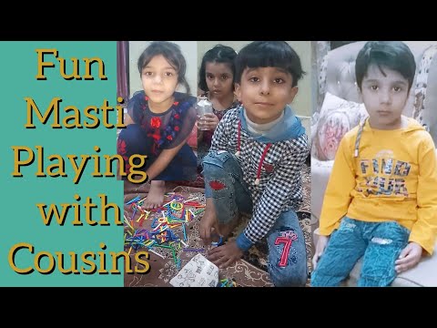 Playing and having fun with cousins||Kids fun activities part 1|Hadi Superstar🌟Dec 27, 2020