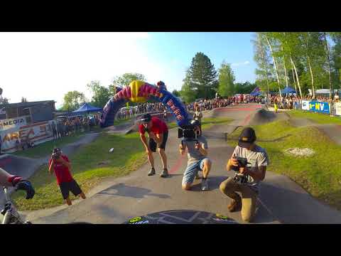 Slavik Hannes winning Red Bull Pumptrack Worlds Qualifier Neunkirchen