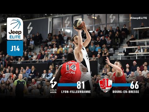 Lyon-Villeurbanne vs Bourg-en-Bresse  | J14 Jeep® ÉLITE - 22 Décembre 2018