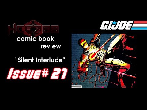 HCC788 comic book review: G.I. Joe #21 - Silent Interlude - the silent issue! Marvel Comcis