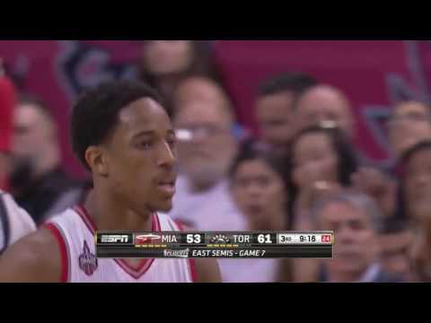DeMar DeRozan Full Highlights Game 7 NBA Playoffs Miami Heat vs Toronto Raptors