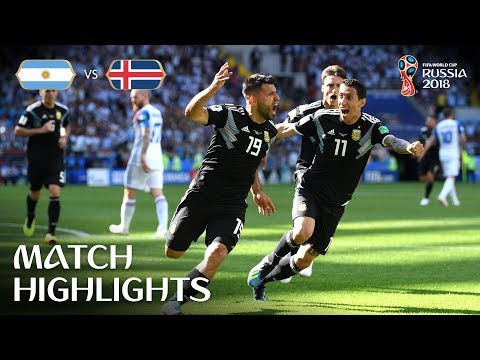 Argentina 1-1 Iceland    ( World Cup RUSSIA 2018 )