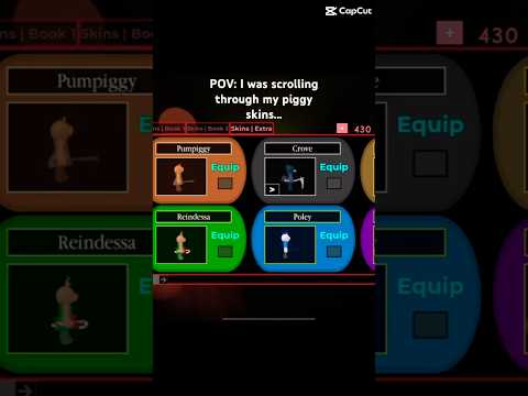 THE 2 RAREST SKINS IN PIGGY