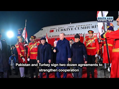 Pakistan and Turkey sign two dozen agreements to strengthen cooperation