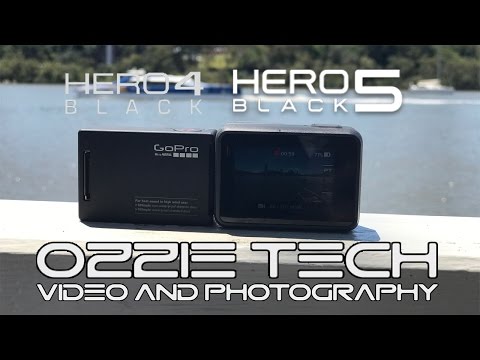 Gopro Hero 4 Black Vs Hero 5 Black 4K Comparison