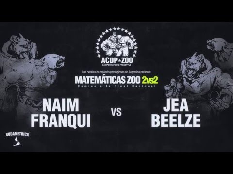 * Matemáticas Zoo 2 vs 2 (LA PLATA) * NAIM - FRANQUI vs JEA - BEELZE // Final