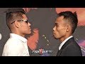 EMANUEL NAVARRETE VS. JEO SANTISIMA | FULL FACE OFF IN LAS VEGAS | WILDER FURY 2