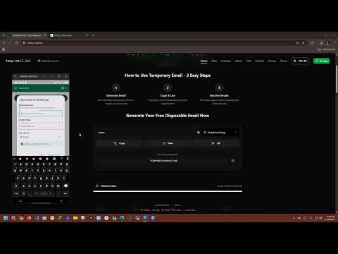 Temp Mail – Disposable Email