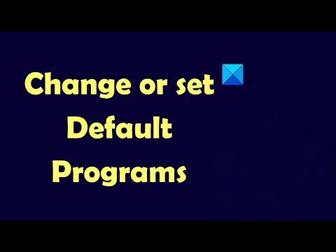 How to Set Default Programs in Windows 10/11 | Quick & Easy Guide