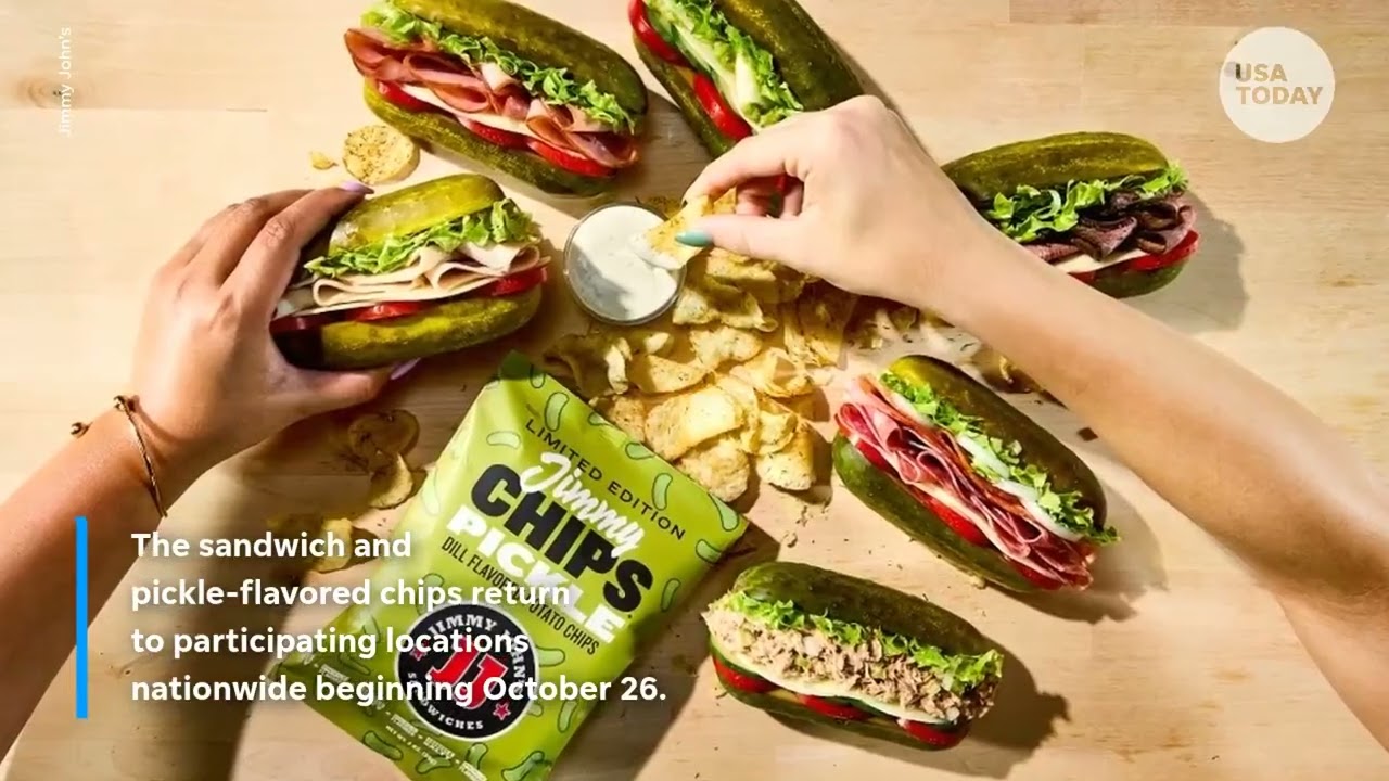Jimmy John's 'Picklewich' comeback with pickle friends