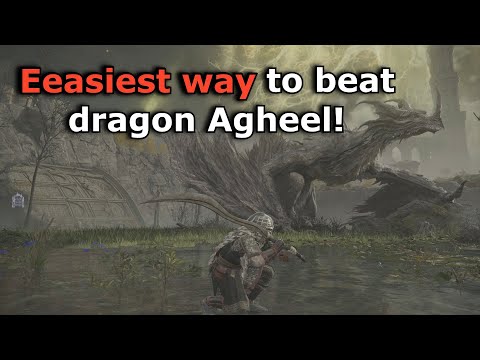 Elden Ring - Easiest way to kill dragon Agheel in Limgrave