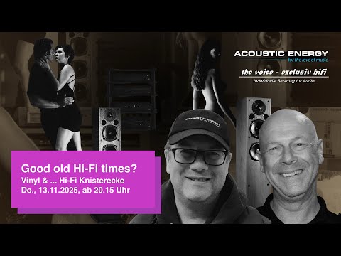 Good old Hi-Fi times? (Vinyl & ... Hi-Fi Knisterecke - Markus Pajonk | exclusiv hifi)...