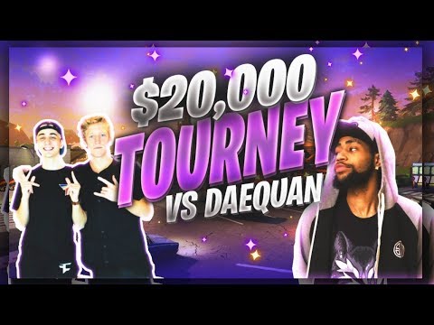 20,000$ Tournament w TFue VS TSM Daequan & Tramear
