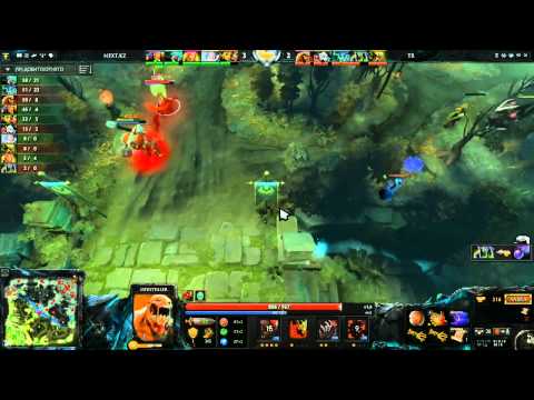 Dota 2. Starladder. Next.kz против The Retry (TR). Комментируют Casper и GodHunt.