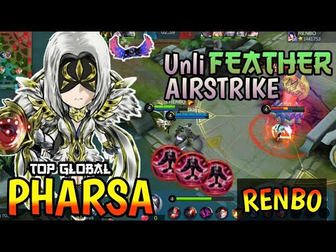Pharsa Ultimate Feather Airstrike Burst! | By RENBO | Mobile Legends