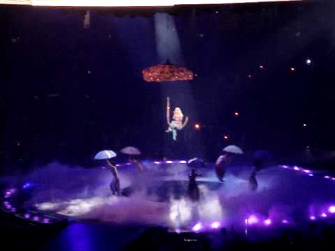 Britney on an upside down umbrella-ella-ella ella-eh-eh-eh-eh