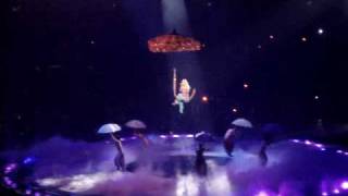 Britney on an upside down umbrella-ella-ella ella-eh-eh-eh-eh
