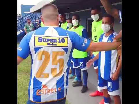 Bastidores da estreia do tufão da colina no campeonato Amazonense 2022.