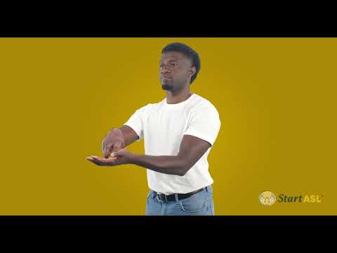 Video thumbnail: How to sign Up in ASL