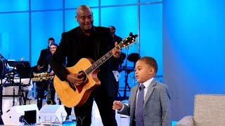 Caleb Serrano Sings &quot;Amazing Grace&quot;