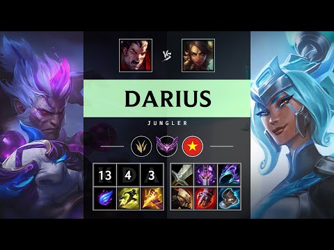 Darius Jungle vs Nidalee - VN Master Patch 25.15
