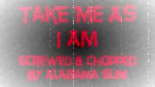 Take Me As I Am Mary J. Blige Screwed &amp; Chopped By Alabama Slim