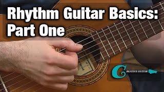 Beginner Level: Rhythm Guitar Basics - Part 1