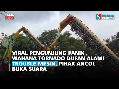Viral Pengunjung Panik , Wahana Tornado Dufan Alami Trouble Mesin, Pihak Ancol Buka Suara