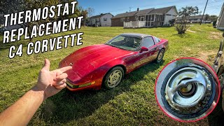 C4 Corvette How to Replace Thermostat (1994 LT1)