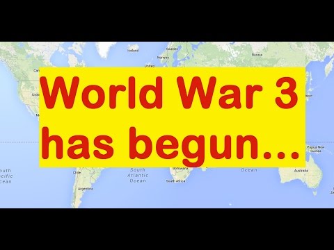 Current geopolitical gameplan for WW3 explained on a world map