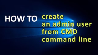 How to add users and share folders from Command Line (Windows)