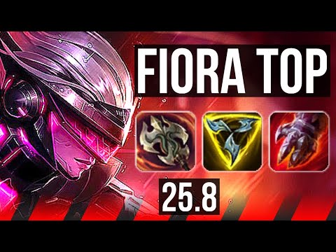 FIORA vs YORICK (TOP) | 5/2/5 | KR Grandmaster | 25.8
