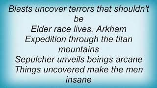 High On Fire - The Face Of Oblivion Lyrics