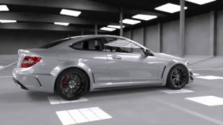 c63 amg black series Silver