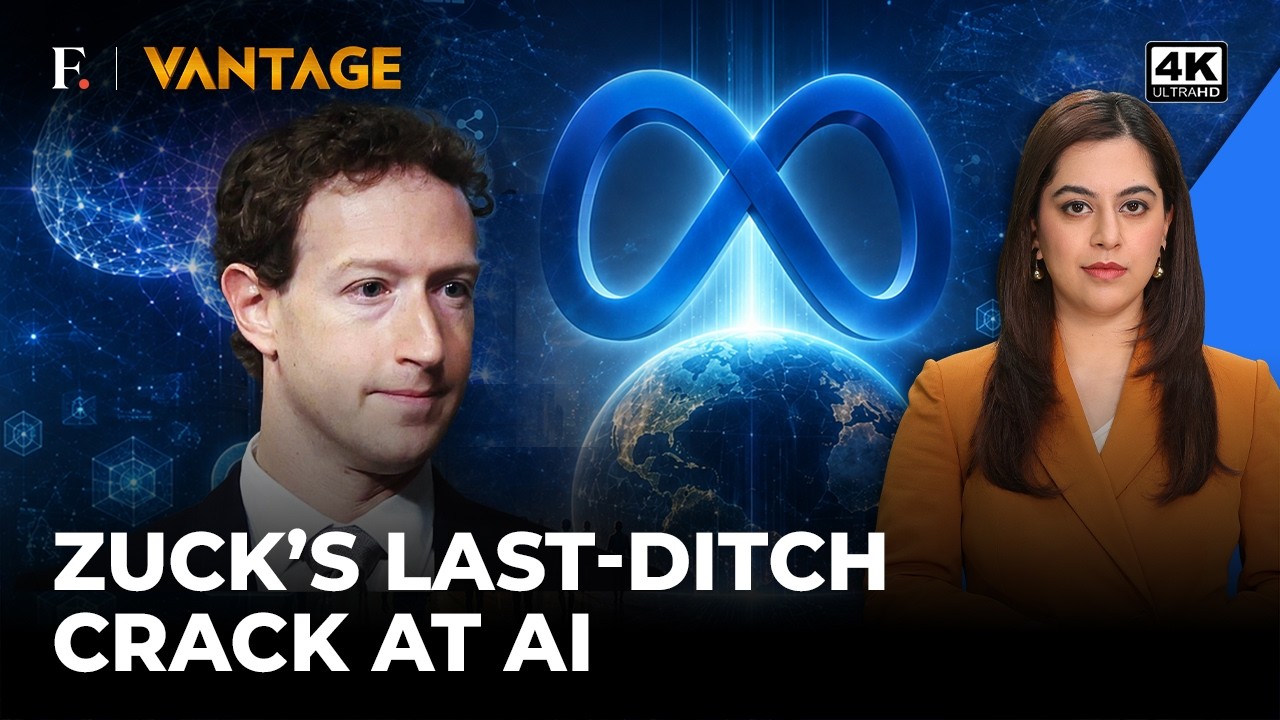Zuckerberg's AI Manifesto: Why Meta Wants to Open Up Superintelligence | Vantage on Firstpost | 4K