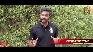 #OppositionWatch Rajasthan Royals vs Royal Challengers Bangalore. #12thManTv #VIVOIPL 2019