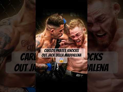 Carlos Prates KNOCKS OUT Jack Della Maddalena on His Home Turf 😱 #UFC
